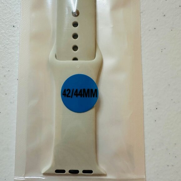 Set of 3 Smartwatch Wristbands 42/44mm M/L Silicone Replacement Straps - Picture 5 of 12